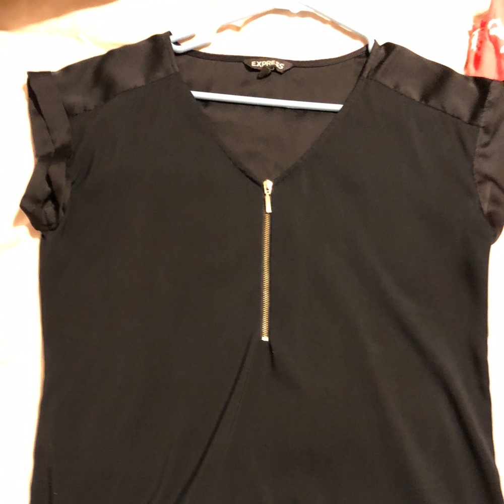 Black blouse perfect for office